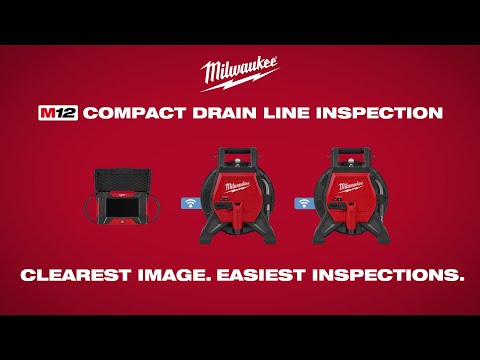M12™ 85’ High Flex Compact Inspection Camera Kit