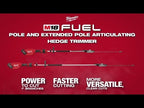 M18 FUEL™ Extended Pole Articulating Hedge Trimmer