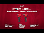 Milwaukee M12 FUEL 3/8" Subcompact Impact Wrench with Friction Ring – Configuration Options