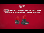M12™ REDLITHIUM™ HIGH OUTPUT™ XC5.0 Battery Pack