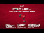 Milwaukee M18 FUEL ½”-1” Steel Pipe Cutter | 3469-20