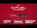 M12 FUEL™ 1/4" High Speed Ratchet