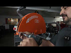 21.5" Masonry Saw With Integrated Dust Control System ("The King Cutter")