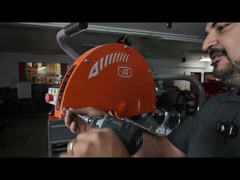 21.5" Masonry Saw With Integrated Dust Control System ("The King Cutter")