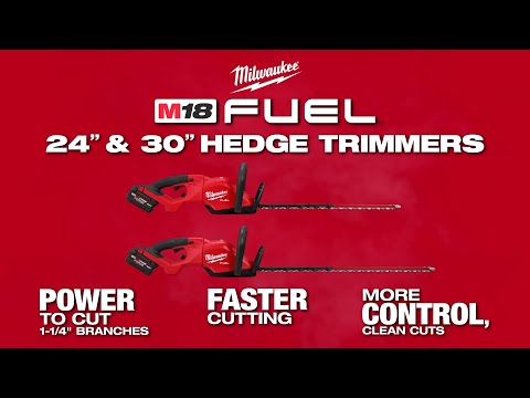 Milwaukee M18 FUEL 30" Hedge Trimmer – Configuration Options