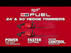 M18 FUEL™ 24" Hedge Trimmer