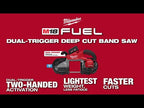 M18 FUEL™ Deep Cut Dual Trigger Band Saw w/ ONE-KEY™