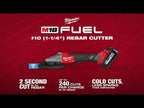 Milwaukee M18 FUEL #10 (1-1/4") Rebar Cutter | 3675-20