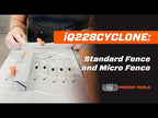 iQ228 CYCLONE 7" Dry Cut Tile Saw With Integrated Dust Control System