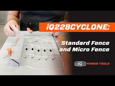iQ228 CYCLONE 7" Dry Cut Tile Saw With Integrated Dust Control System