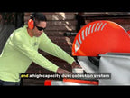 21.5" Masonry Saw With Integrated Dust Control System ("The King Cutter")