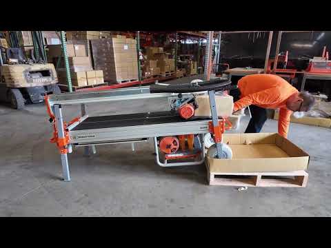 10" Dry Cut Rail Saw for Professional Contractors