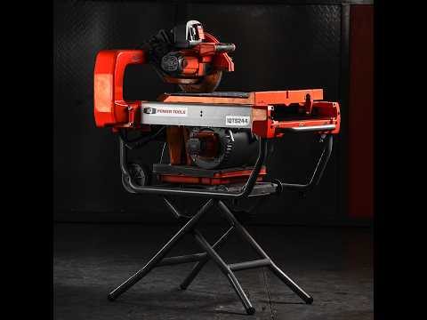 iQTS244 10" Dry Cut Tile Saw with Integrated Dust Containment with iQS244® X-Stand