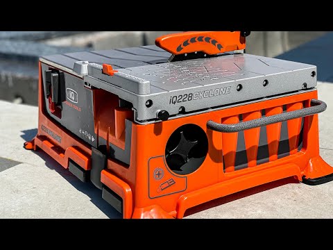 iQ228 CYCLONE 7" Dry Cut Tile Saw With Integrated Dust Control System