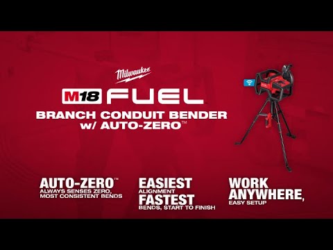 M18 FUEL™ BRANCH CONDUIT BENDER w/ AUTO-ZERO™