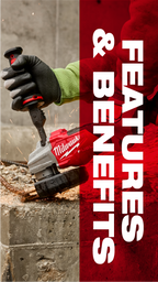Milwaukee M18 Fuel 4.5 - 6 inch Dual Trigger Braking Grinder, Paddle Switch w ONE-KEY Features & Benefits