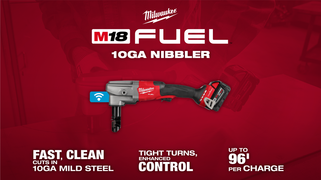 Milwaukee® M18 FUEL™ 10ga Nibbler YouTube