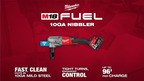 Milwaukee® M18 FUEL™ 10ga Nibbler YouTube