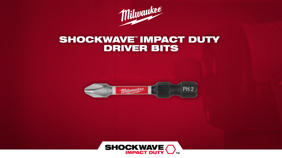 Milwaukee® SHOCKWAVE™ Impact Duty Driver Bits YouTube