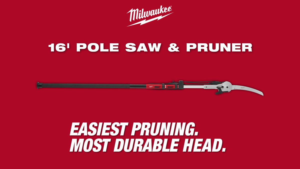 Milwaukee® 16' Pole Saw & Pruner ROW
