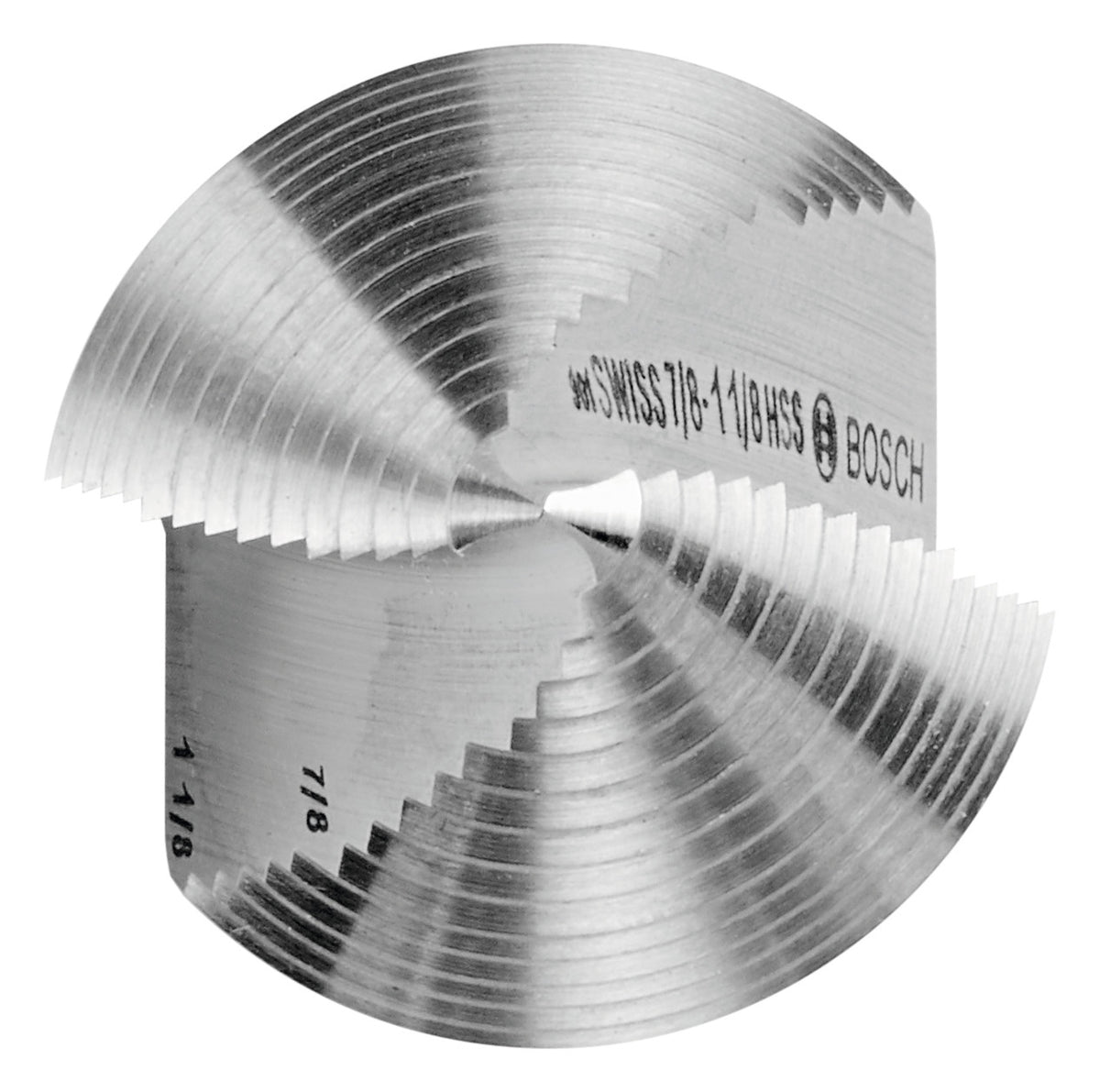 Bosch IMSDC002 2 pc. High-Speed Steel Impact Tough Turbo Step Drill Bit Set