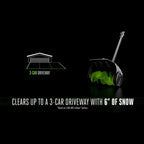 POWER+ 12” Snow Shovel
