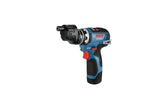 Bosch GSR12V-300FCB22 12V Max Drill/Driver with 5-In-1 Flexiclick System with (2) 2.0 Ah Batteries