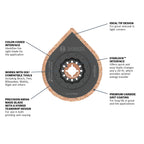 Bosch OSL234HG 2-3/4 In. Starlock Oscillating Multi Tool Hybrid Grout Blade