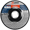 Bosch GWX27LM500 5 In. x 1/4 In. X-LOCK Arbor Type 27 30 Grit Metal Grinding Abrasive Wheel