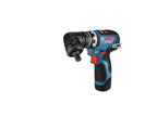Bosch GSR12V-300FCB22 12V Max Drill/Driver with 5-In-1 Flexiclick System with (2) 2.0 Ah Batteries