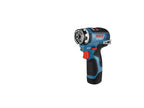 Bosch GSR12V-300FCB22 12V Max Drill/Driver with 5-In-1 Flexiclick System with (2) 2.0 Ah Batteries