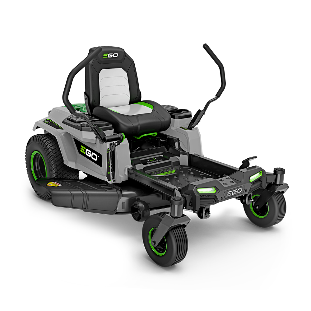 POWER+ Z6 42" Zero Turn Riding Mower, Includes (6) 6.0Ah Batteries and 800W Charger