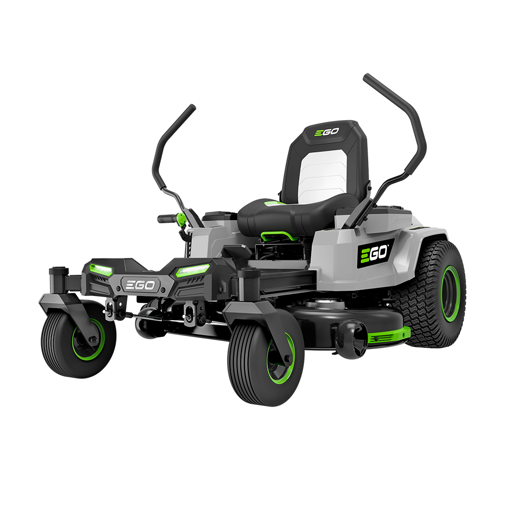 POWER+ Z6 42" Zero Turn Riding Mower, Includes (6) 6.0Ah Batteries and 800W Charger