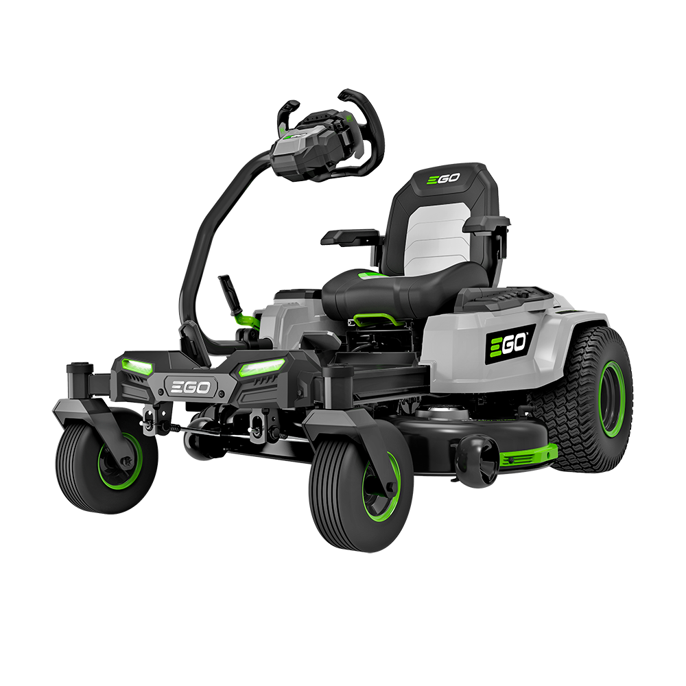POWER+ Z6 42" Zero Turn Mower with e-STEER™ Technology, Includes (2) 10.0Ah and (4) 6.0Ah Batteries and 800W Charger