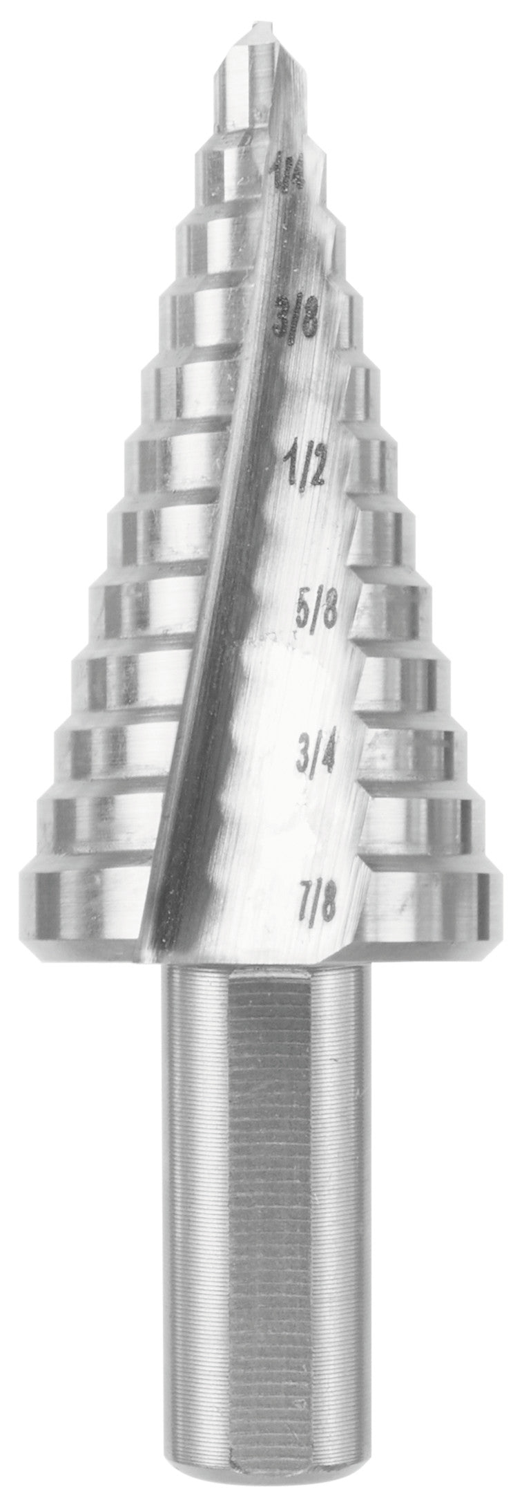 Bosch SDC2 3/16 In. to 7/8 In. High-Speed Steel Turbo Step Drill Bit