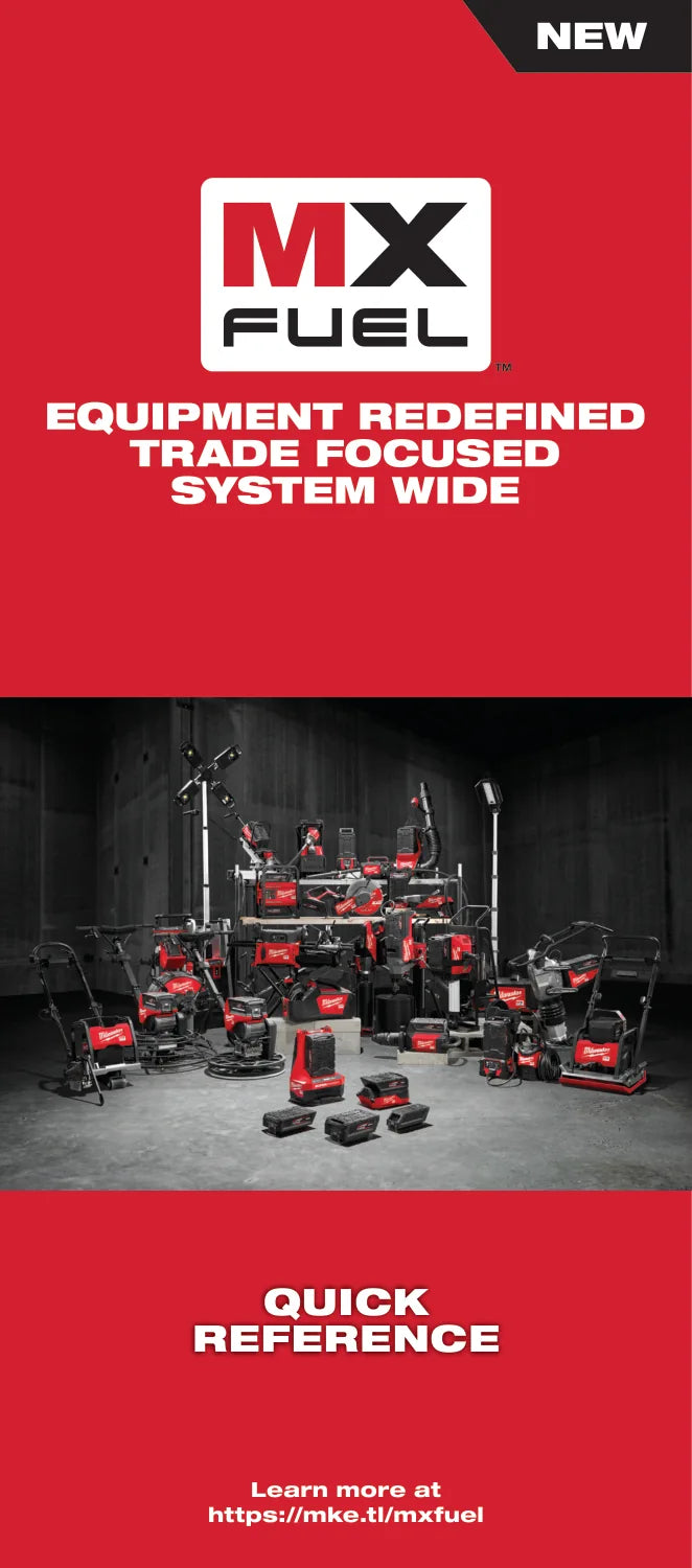 Milwaukee 2026 MX FUEL Quick Reference Guide